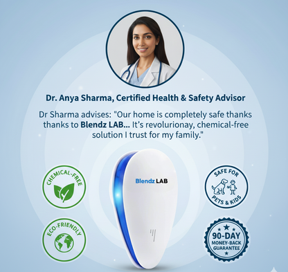 Blendz Lab™ - Pro Ultrasonic Pest Repeller